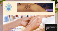 Desktop Screenshot of loasisdebeaute.fr